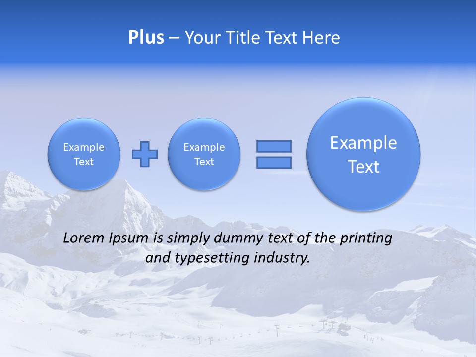Summit Resort Serene PowerPoint Template