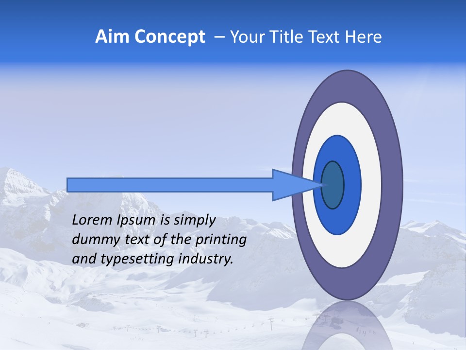 Summit Resort Serene PowerPoint Template