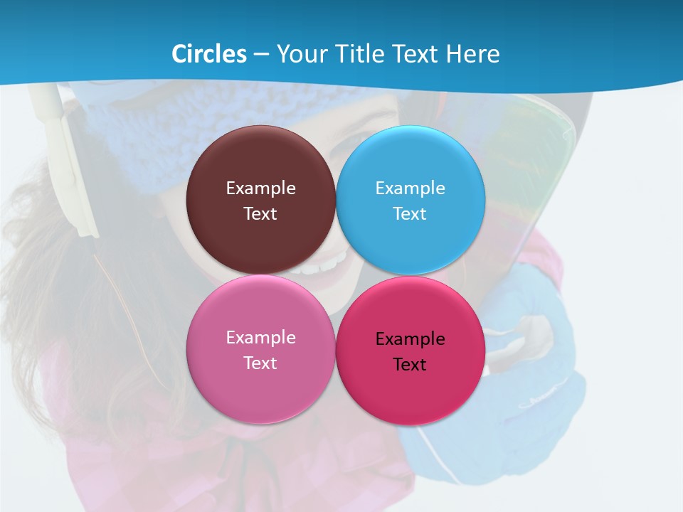 Goggles Winter Winter Holiday PowerPoint Template