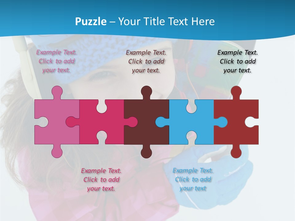 Goggles Winter Winter Holiday PowerPoint Template