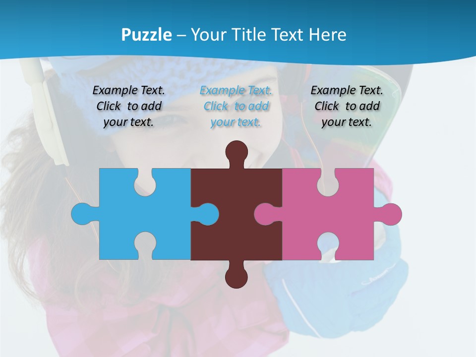 Goggles Winter Winter Holiday PowerPoint Template