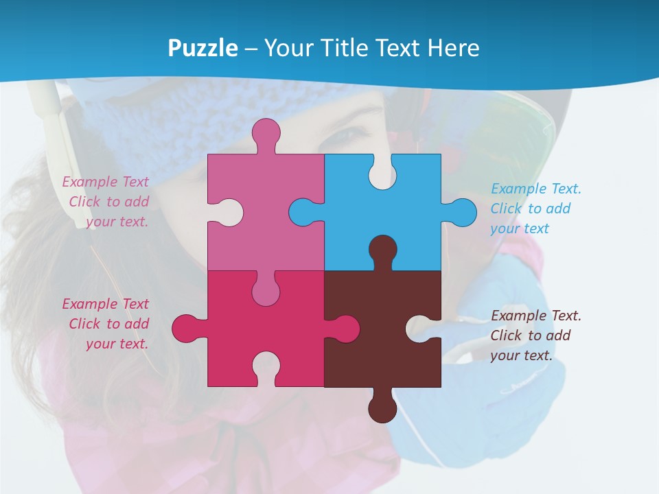 Goggles Winter Winter Holiday PowerPoint Template