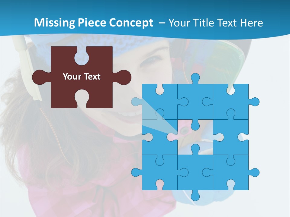 Goggles Winter Winter Holiday PowerPoint Template