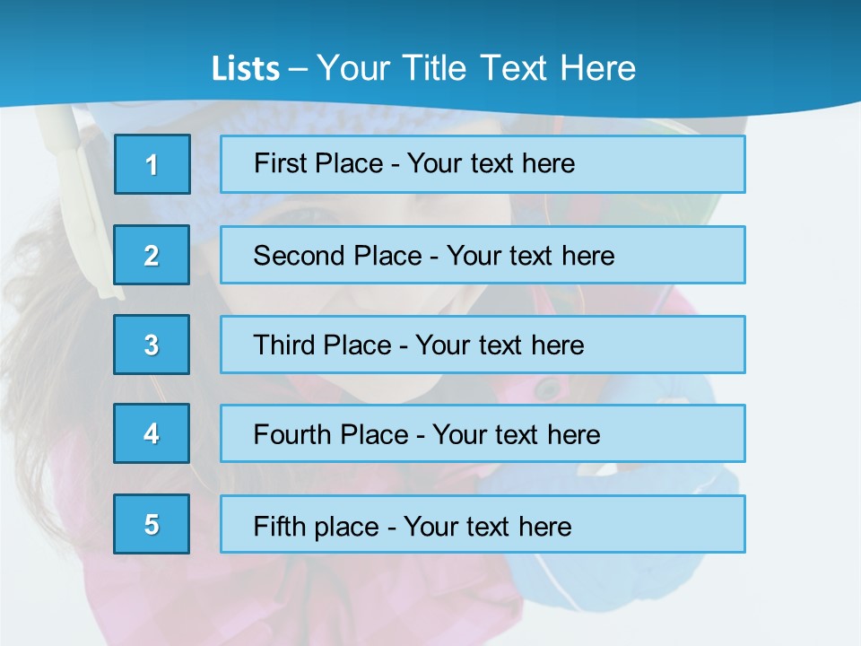 Goggles Winter Winter Holiday PowerPoint Template