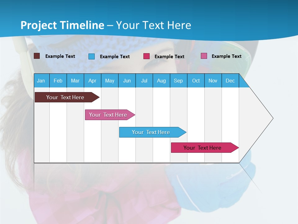 Goggles Winter Winter Holiday PowerPoint Template