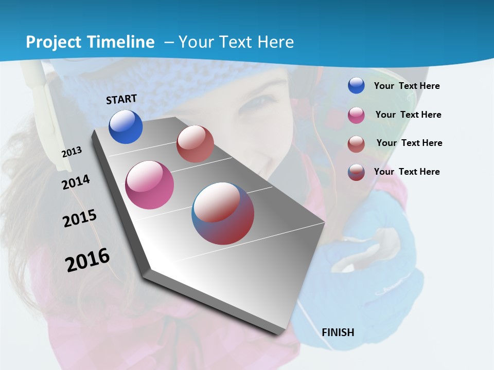 Goggles Winter Winter Holiday PowerPoint Template