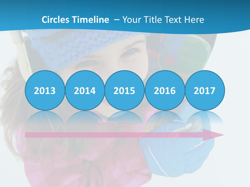 Goggles Winter Winter Holiday PowerPoint Template