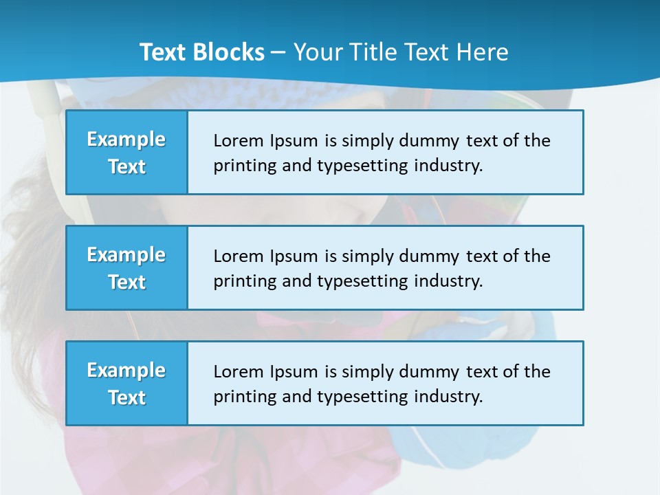Goggles Winter Winter Holiday PowerPoint Template