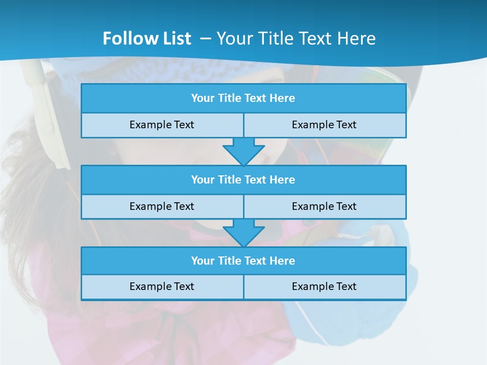 Goggles Winter Winter Holiday PowerPoint Template