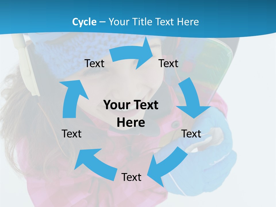 Goggles Winter Winter Holiday PowerPoint Template