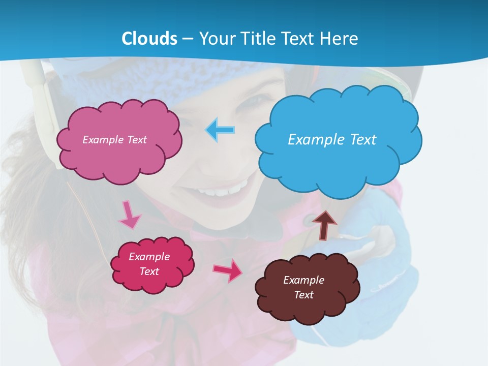Goggles Winter Winter Holiday PowerPoint Template
