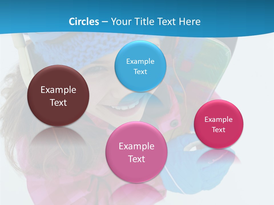 Goggles Winter Winter Holiday PowerPoint Template