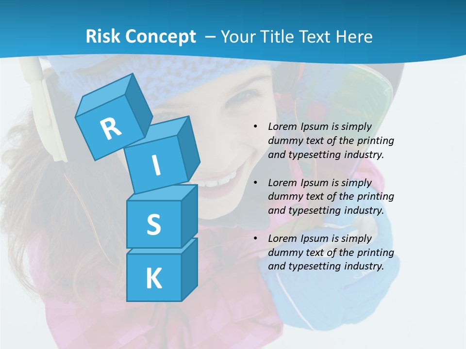 Goggles Winter Winter Holiday PowerPoint Template