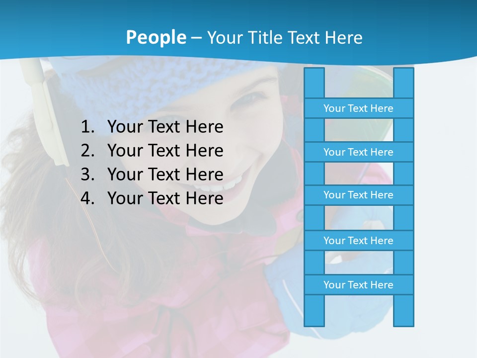 Goggles Winter Winter Holiday PowerPoint Template