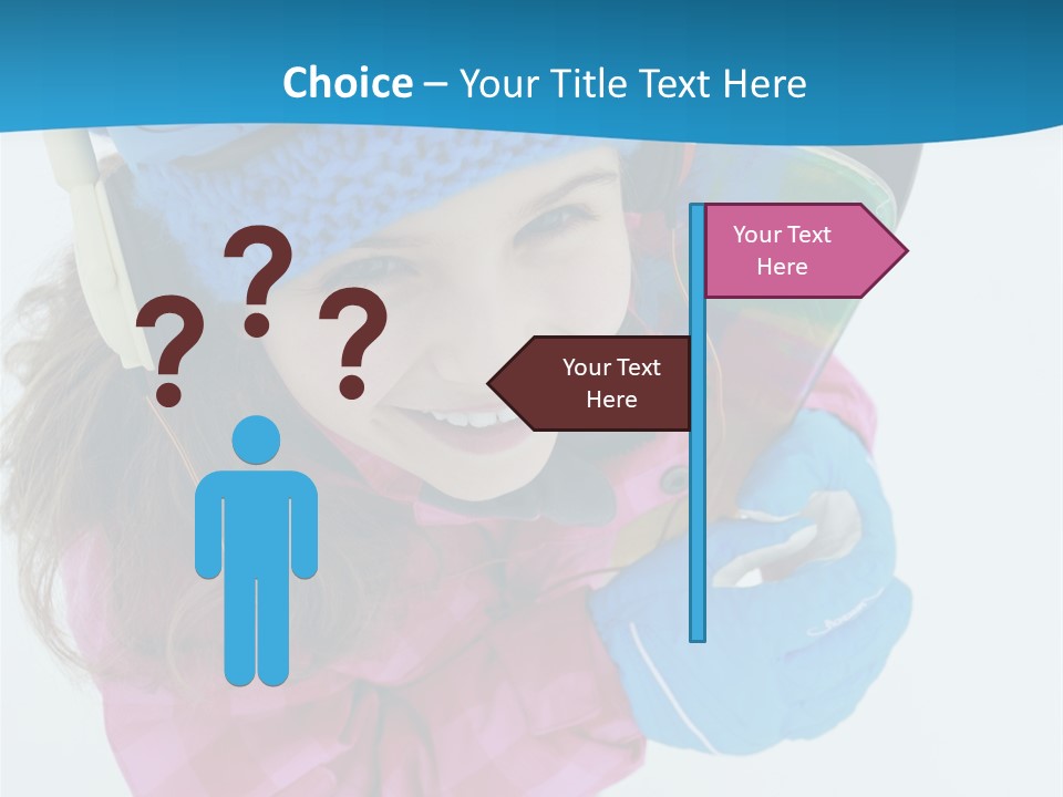 Goggles Winter Winter Holiday PowerPoint Template