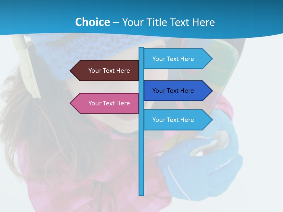 Goggles Winter Winter Holiday PowerPoint Template