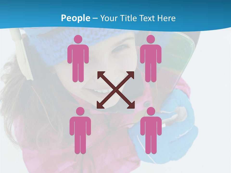 Goggles Winter Winter Holiday PowerPoint Template