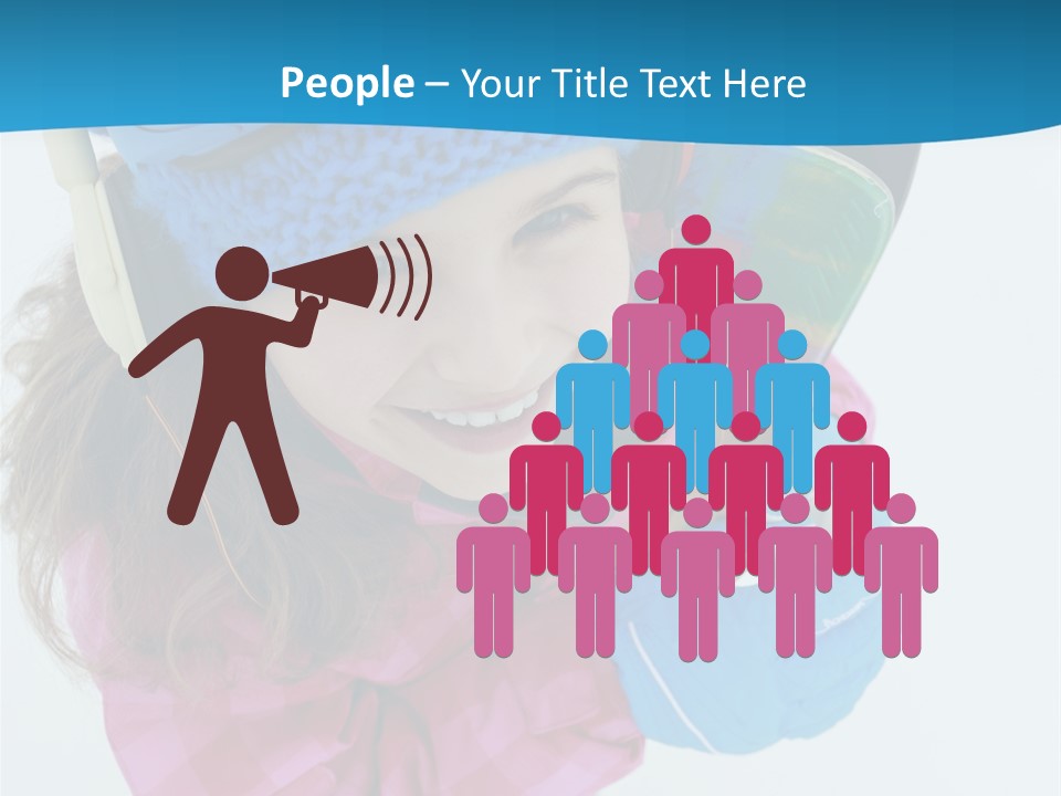 Goggles Winter Winter Holiday PowerPoint Template