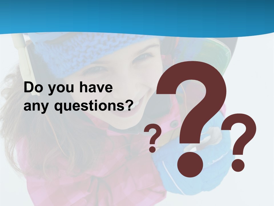 Goggles Winter Winter Holiday PowerPoint Template