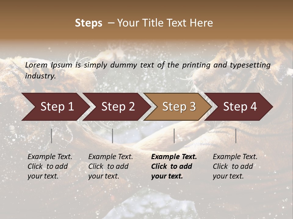 Action Wildlife Displeased PowerPoint Template