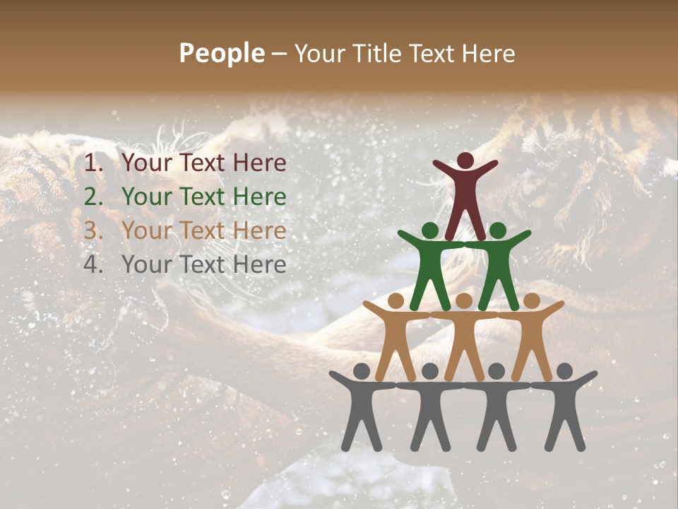 Action Wildlife Displeased PowerPoint Template