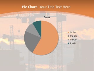 Mortgage Formwork Sky PowerPoint Template