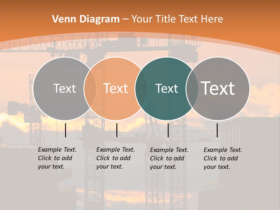 Mortgage Formwork Sky PowerPoint Template