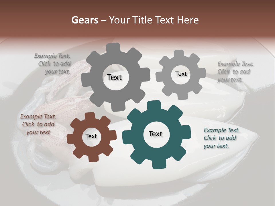 Fish Ocean Cuisine PowerPoint Template