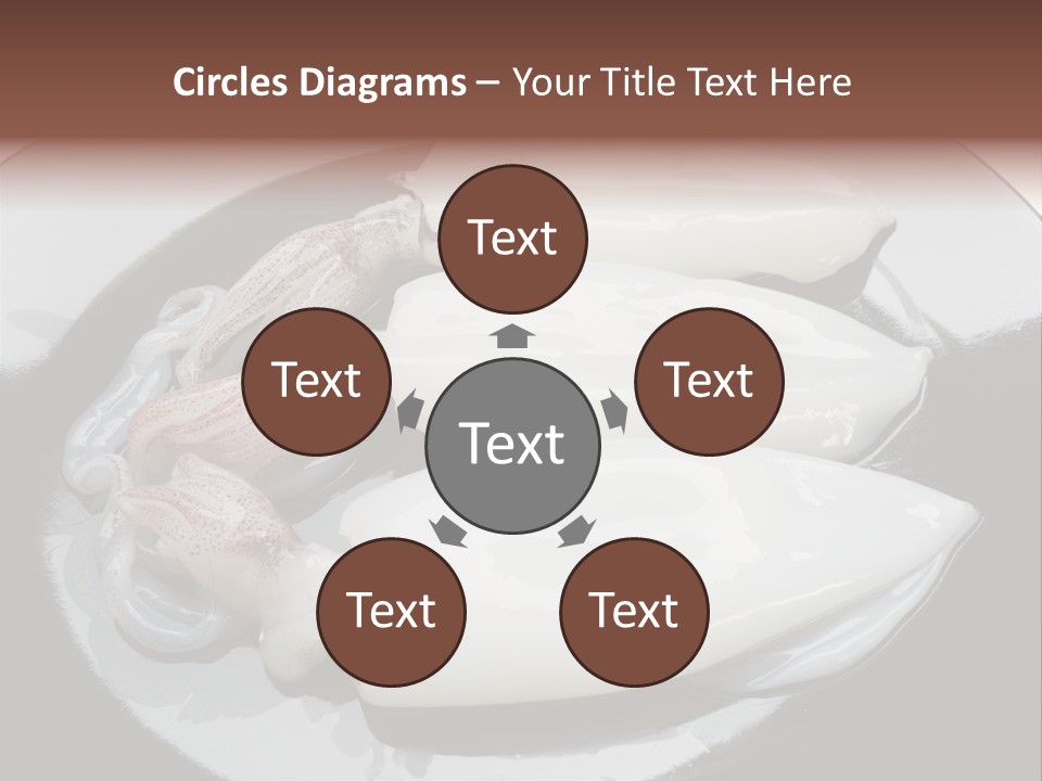 Fish Ocean Cuisine PowerPoint Template