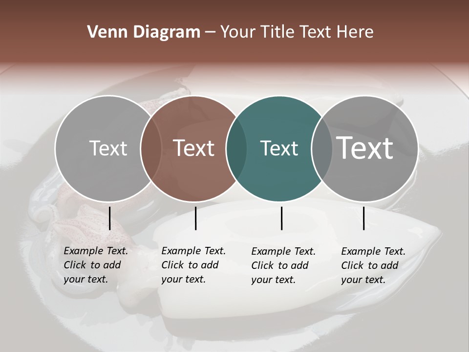 Fish Ocean Cuisine PowerPoint Template