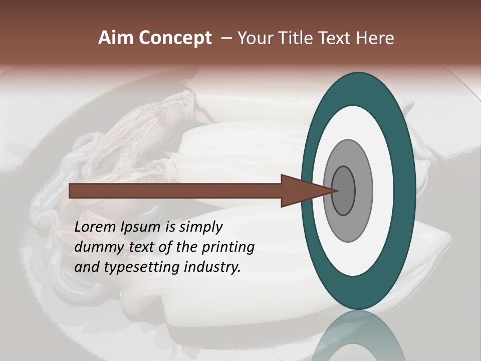 Fish Ocean Cuisine PowerPoint Template