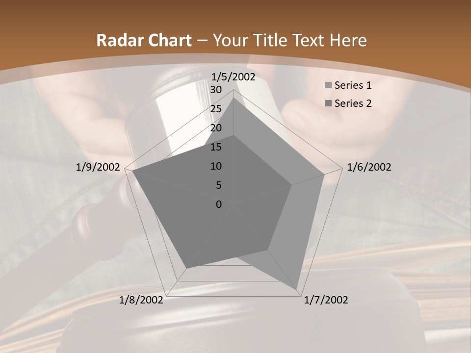 Criminal Gavel Magistrate PowerPoint Template