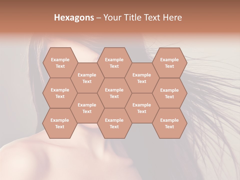 Glance Cosmetic Haircut PowerPoint Template