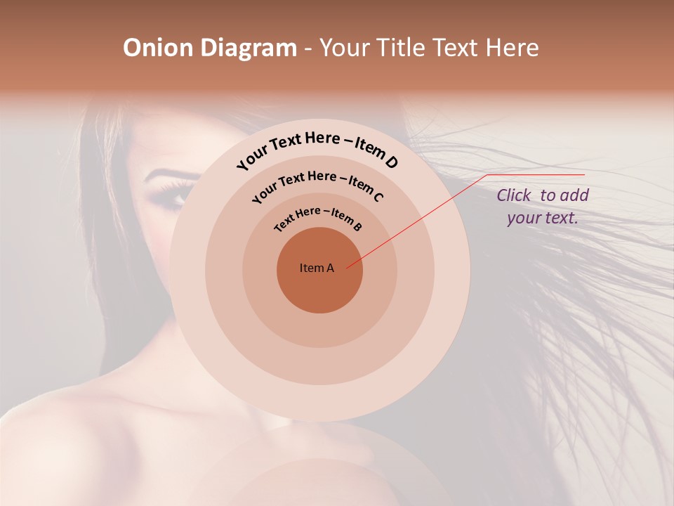 Glance Cosmetic Haircut PowerPoint Template