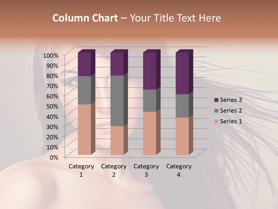 Glance Cosmetic Haircut PowerPoint Template
