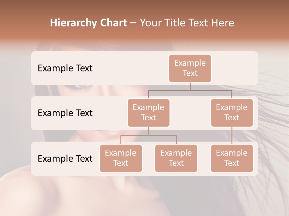 Glance Cosmetic Haircut PowerPoint Template