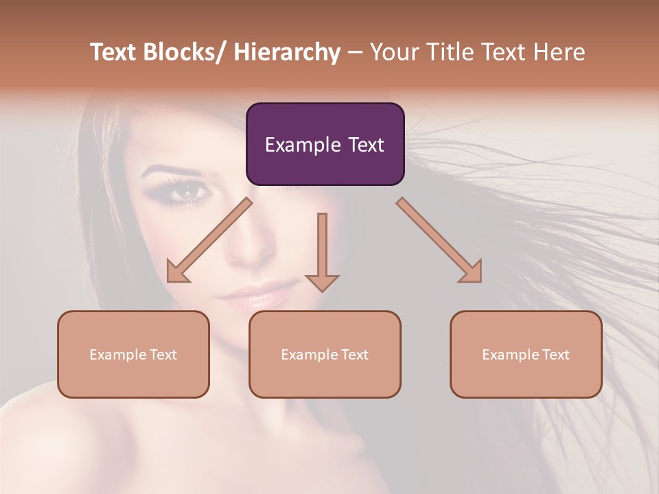 Glance Cosmetic Haircut PowerPoint Template