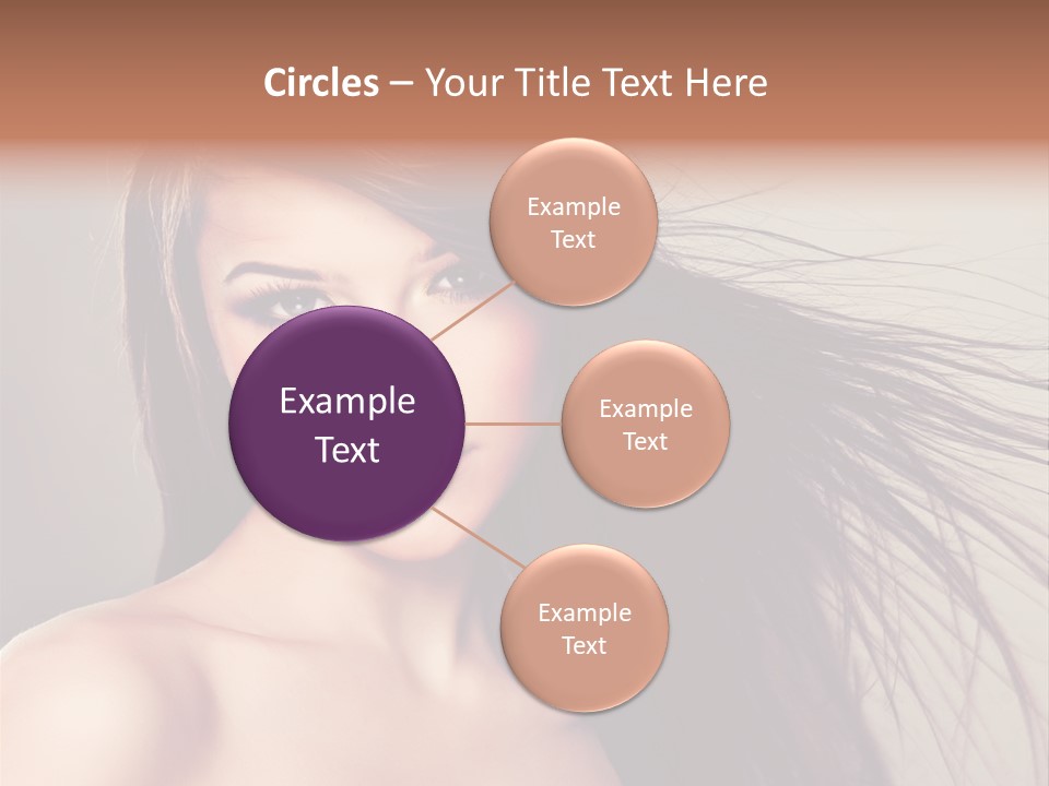 Glance Cosmetic Haircut PowerPoint Template