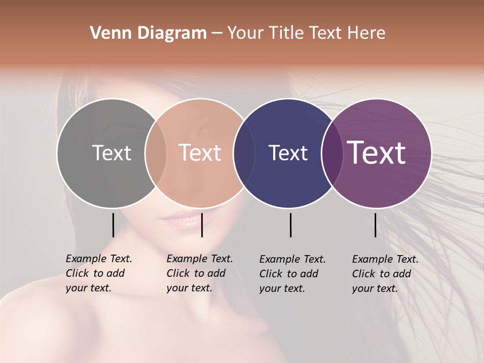 Glance Cosmetic Haircut PowerPoint Template