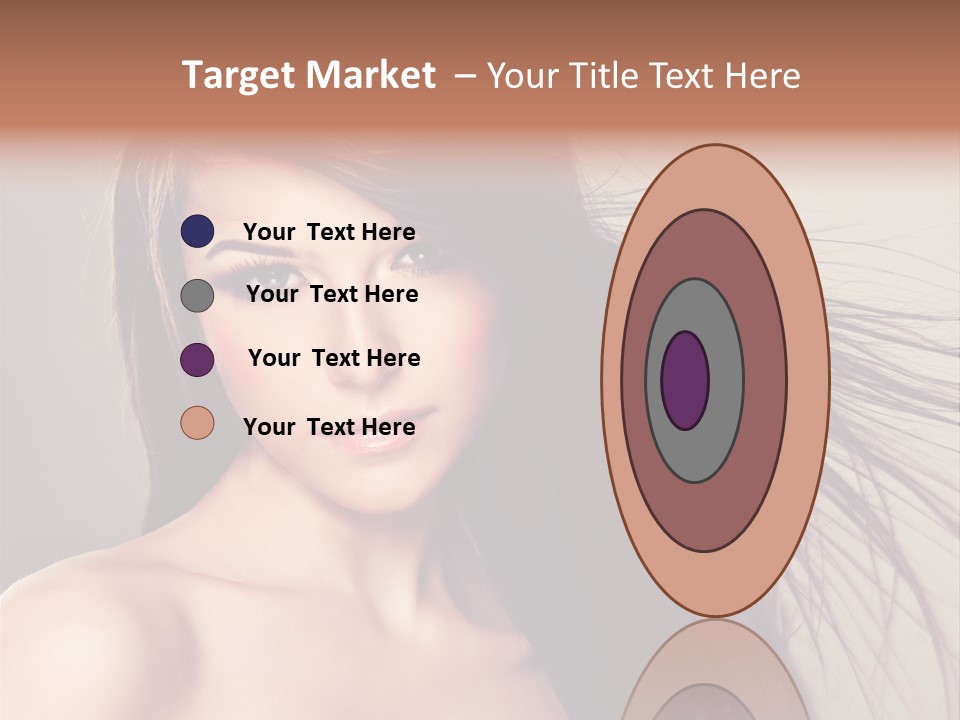 Glance Cosmetic Haircut PowerPoint Template