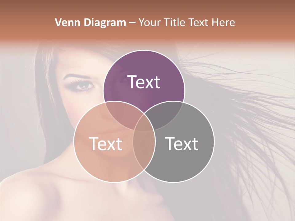 Glance Cosmetic Haircut PowerPoint Template