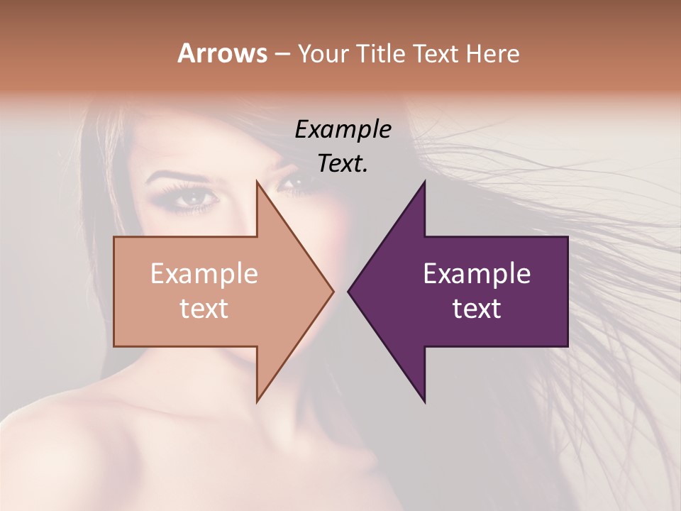Glance Cosmetic Haircut PowerPoint Template