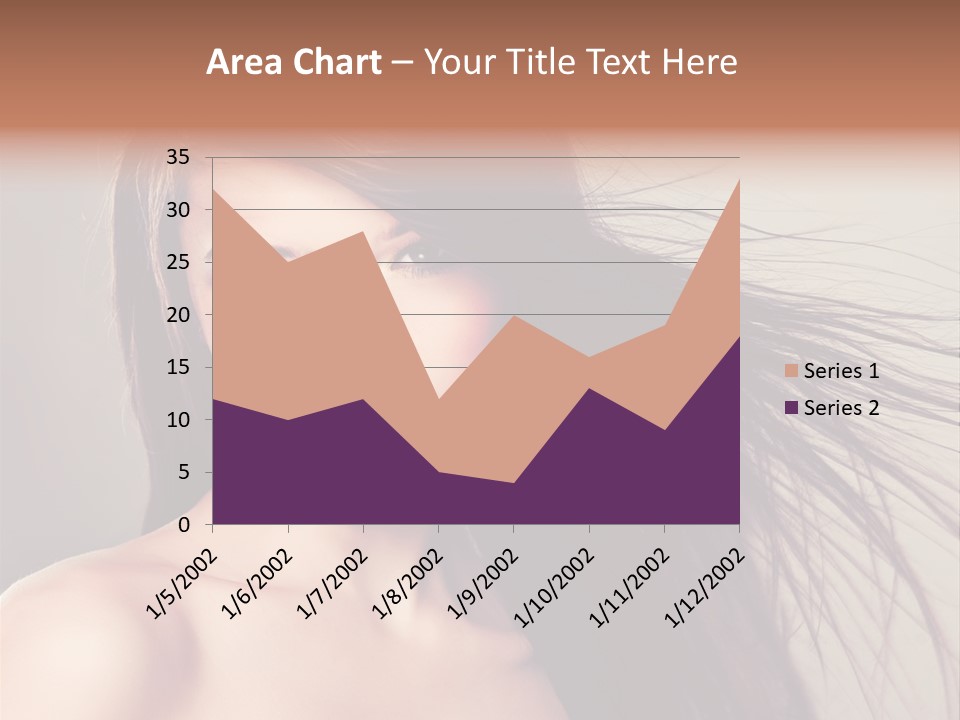 Glance Cosmetic Haircut PowerPoint Template