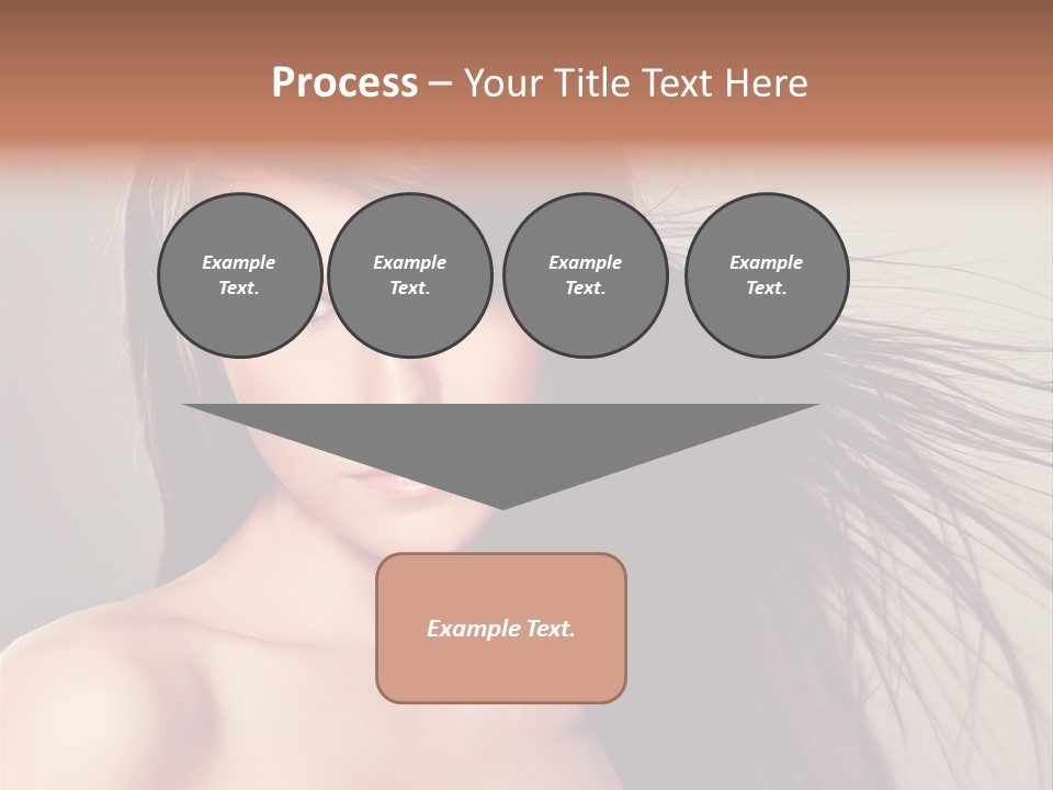 Glance Cosmetic Haircut PowerPoint Template