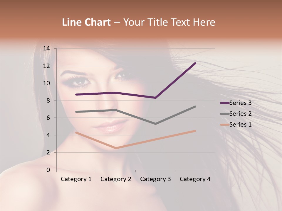 Glance Cosmetic Haircut PowerPoint Template
