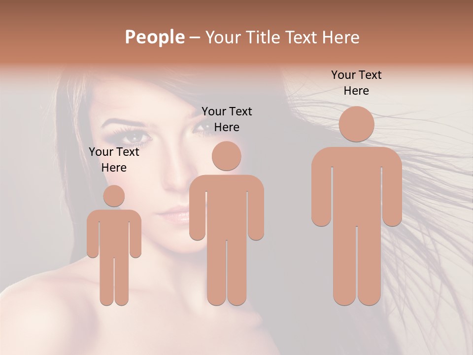 Glance Cosmetic Haircut PowerPoint Template