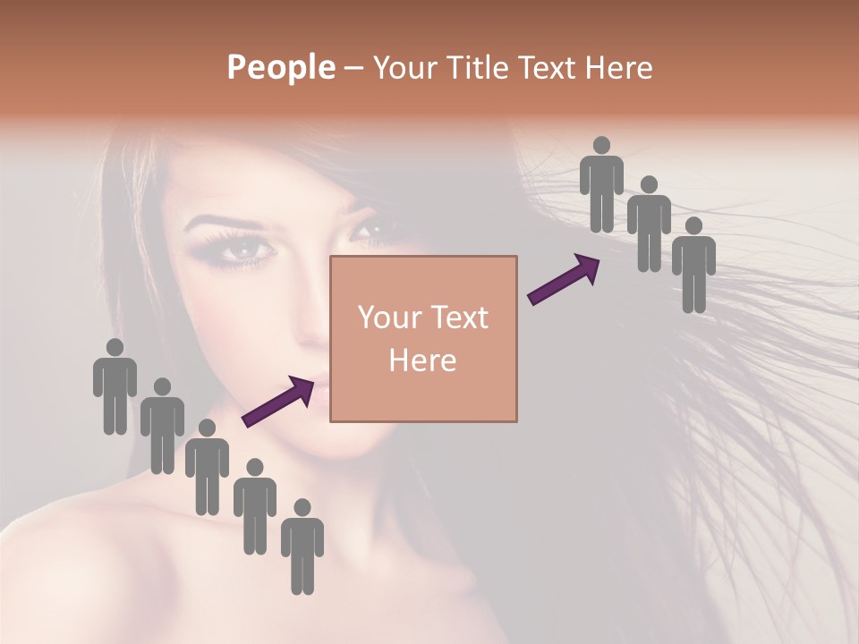 Glance Cosmetic Haircut PowerPoint Template