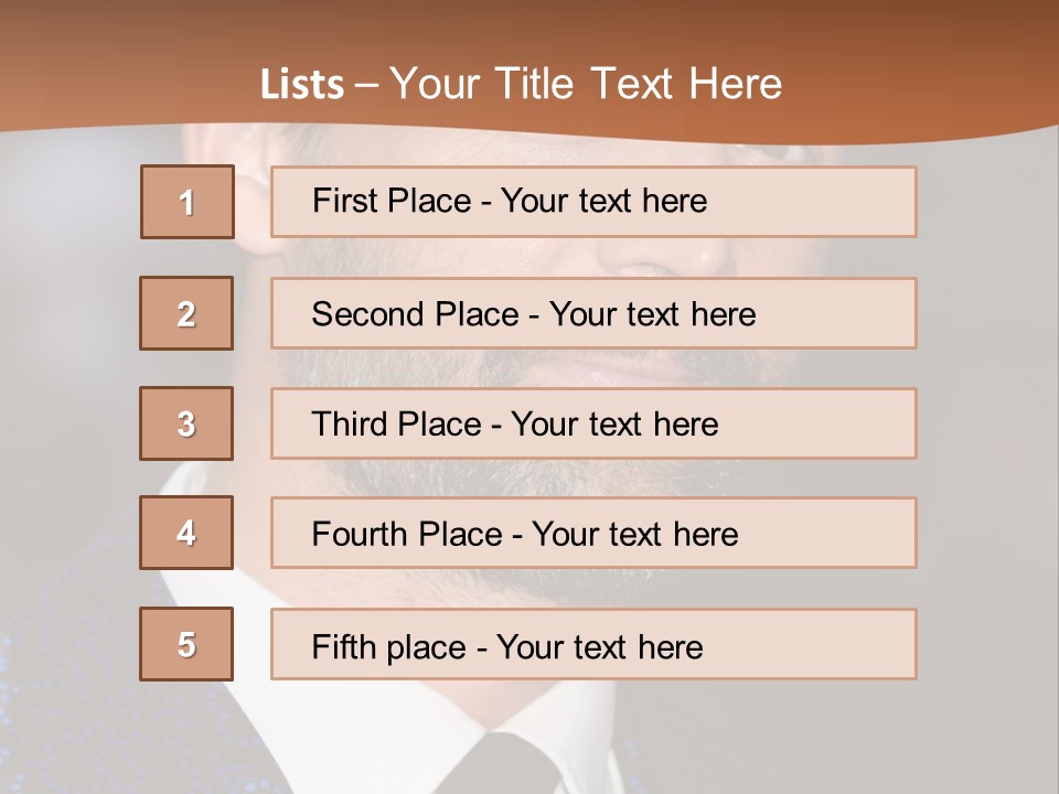 Premiere London Celebrity PowerPoint Template