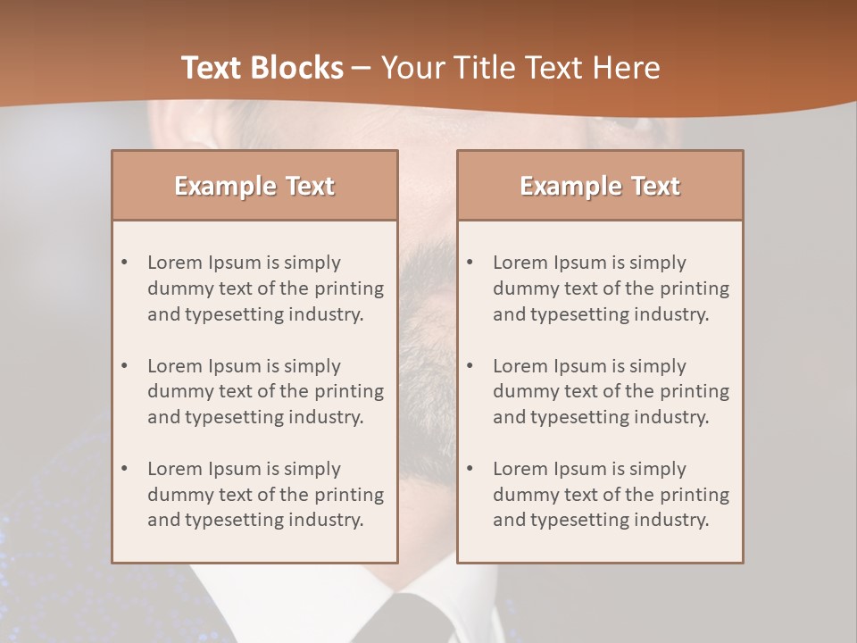 Premiere London Celebrity PowerPoint Template