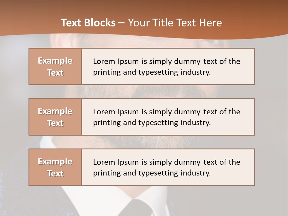 Premiere London Celebrity PowerPoint Template